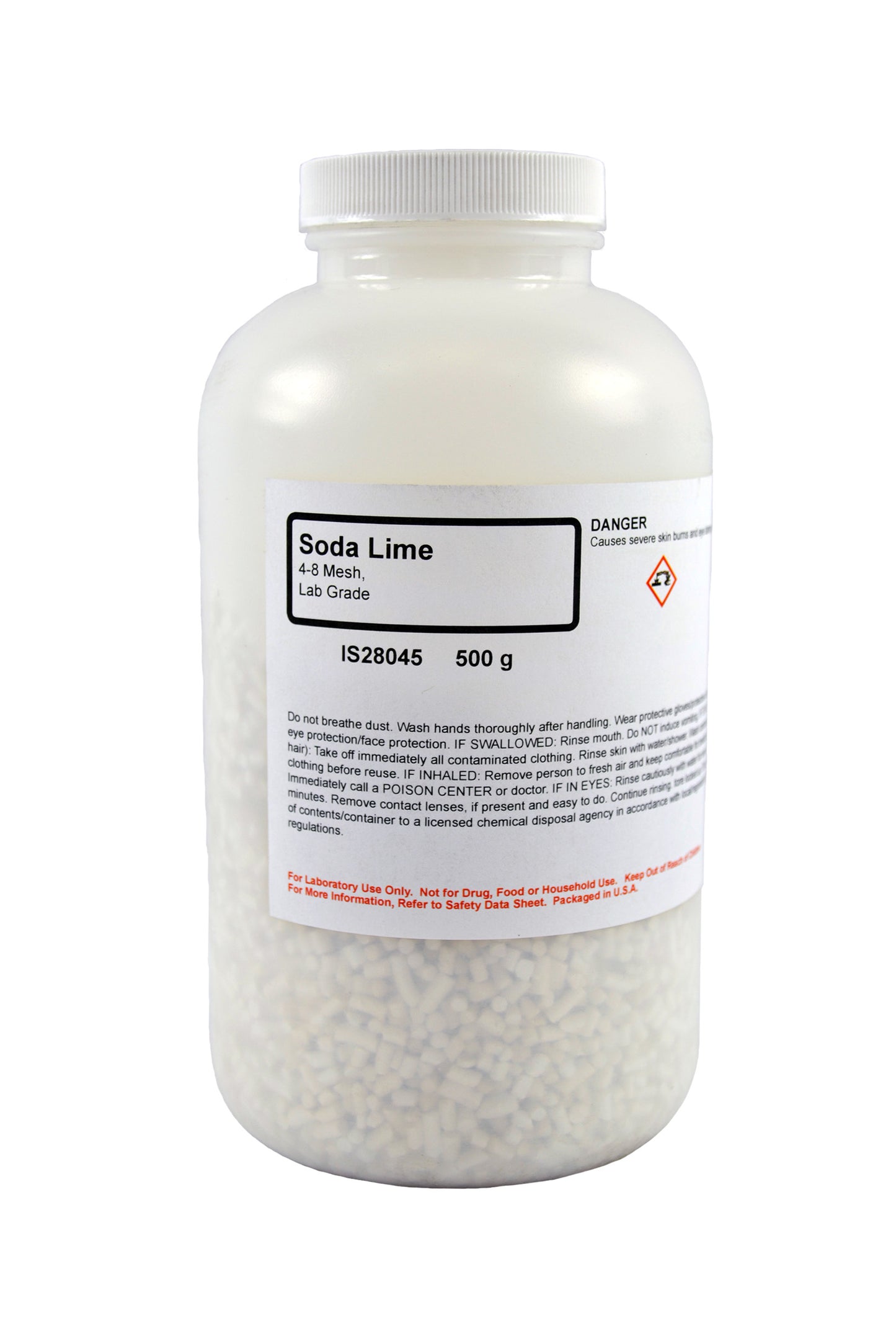 SODA LIME 4-8 MESH L/G 500G